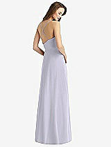 Rear View Thumbnail - Silver Dove Cowl Neck Criss Cross Back Maxi Dress