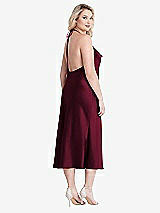 Alt View 3 Thumbnail - Cabernet Cowl-Neck Convertible Midi Slip Dress - Piper