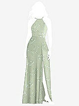 Front View Thumbnail - Vintage Primrose Sage Bella Bridesmaids Dress BB129