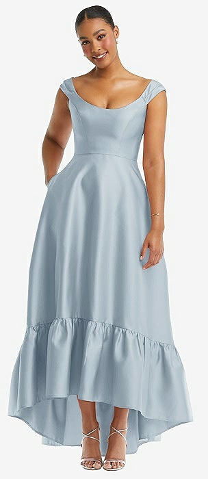 Alfred Sung Mist Cap Sleeve Bridesmaid Dresses