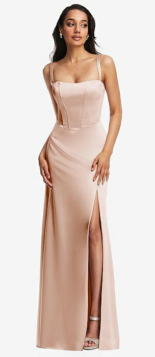 Cameo pink bridesmaid dress hotsell