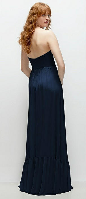 Dessy Midnight Navy Bridesmaid Dresses