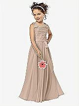 Front View Thumbnail - Topaz Flower Girl Style FL4033