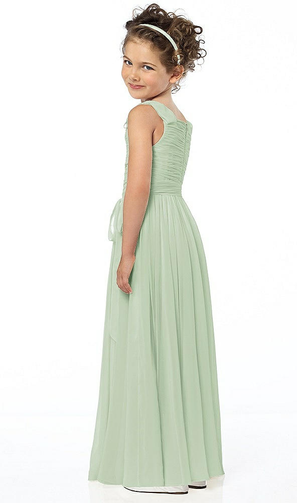 Back View - Celadon Flower Girl Style FL4033