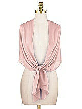 Alt View 2 Thumbnail - Rose - PANTONE Rose Quartz Lux Chiffon Stole