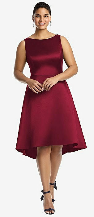 Alfred Sung Burgundy Ready To Ship Bridesmaid Dresses