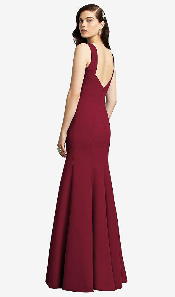 Front View - Burgundy Dessy Bridesmaid Dress 2936