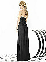 Rear View Thumbnail - Black After Six Bridesmaids Style 6710