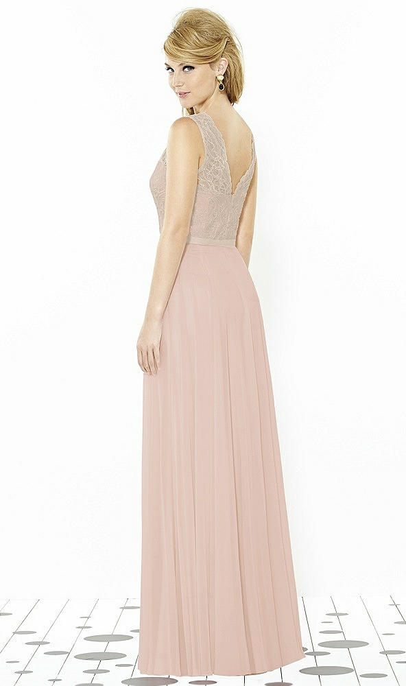 Back View - Cameo & Cameo After Six Bridesmaid Dress 6715