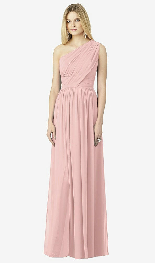 Front View - Rose - PANTONE Rose Quartz After Six Bridesmaid Dress 6728