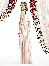 Rear View Thumbnail - Blush After Six Bridesmaid Dress 6739