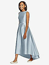 Front View Thumbnail - Mist Dessy Collection Junior Bridesmaid JR534