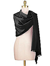 Alt View 1 Thumbnail - Black Wedding Pashmina