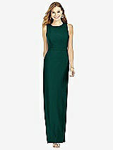 Rear View Thumbnail - Evergreen After Six Bridesmaid Dress 6756