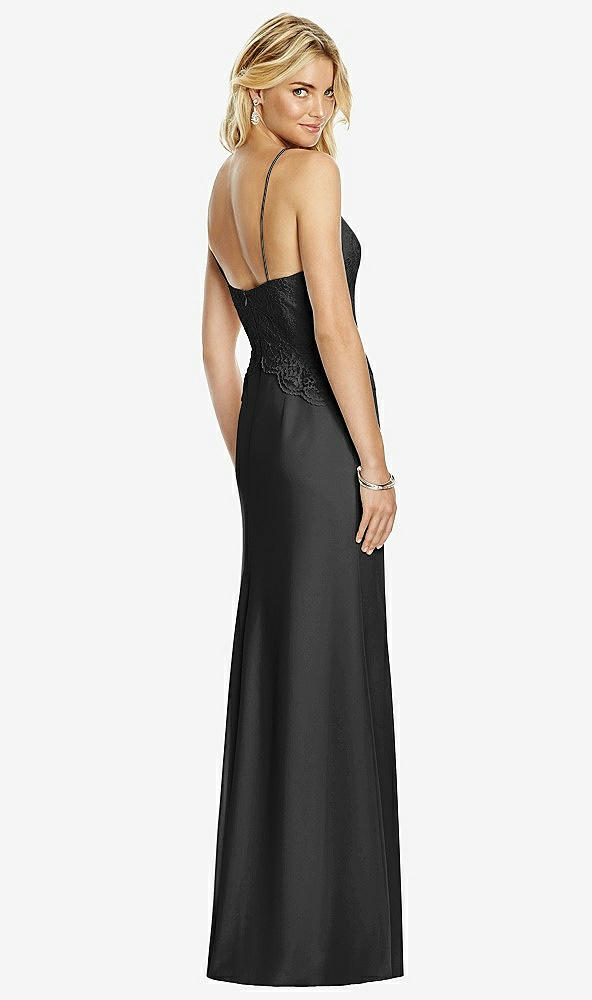 Back View - Black After Six Bridesmaid Dress 6764