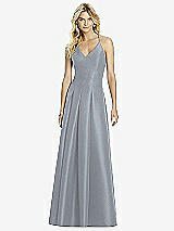 Front View Thumbnail - Platinum After Six Bridesmaid Dress 6767