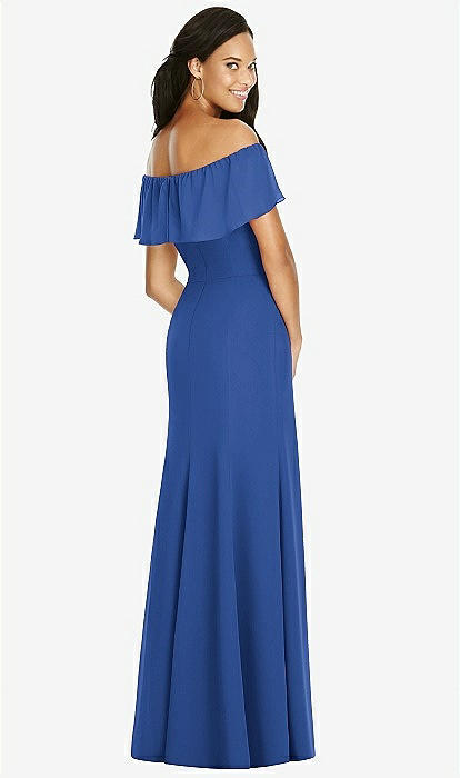 Social Bridesmaids Bridesmaid Dress 8182 In Classic Blue The Dessy Group