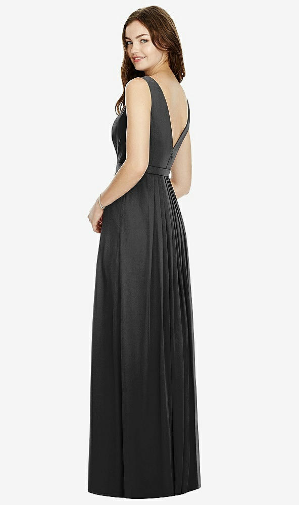 Back View - Black Bella Bridesmaids Dress BB103