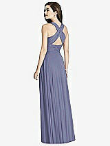 Rear View Thumbnail - French Blue Bella Bridesmaids Dress BB117