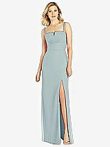 Front View Thumbnail - Morning Sky After Six Bridesmaid Dress 6811