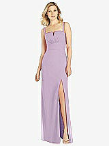 Front View Thumbnail - Pale Purple After Six Bridesmaid Dress 6811