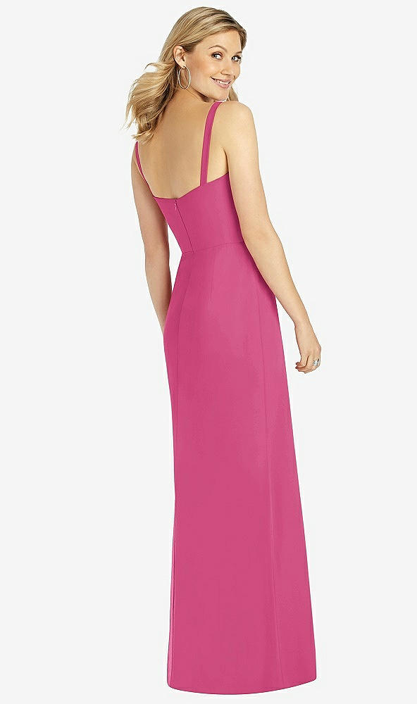 Back View - Tea Rose After Six Bridesmaid Dress 6811