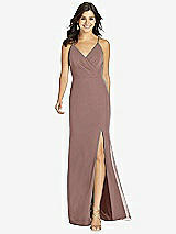 Front View Thumbnail - Sienna Criss Cross Back Mermaid Wrap Dress