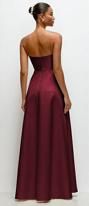 Cabernet Wine Colored Bridesmaid Dresses The Dessy Group