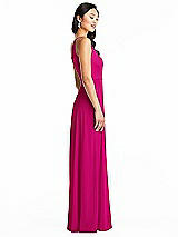 Side View Thumbnail - Think Pink Bella Bridesmaids Dress BB130