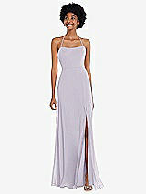 Alt View 1 Thumbnail - Moondance Scoop Neck Convertible Tie-Strap Maxi Dress with Front Slit