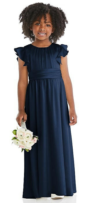 Midnight Navy Flower Girl Dresses