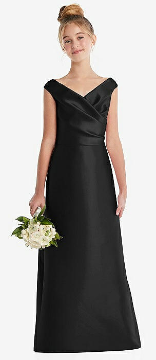 Black Junior Bridesmaid Dresses