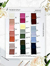 Front View Thumbnail - SS22 Whisper Satin Master Swatch Pallete