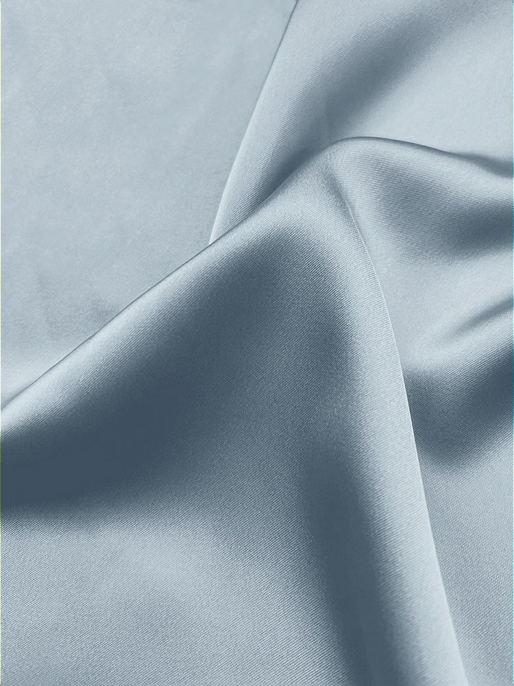 Front View - Mist Neu Stretch Charmeuse Fabric by the Yard