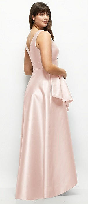 Dessy blush bridesmaid dresses best sale