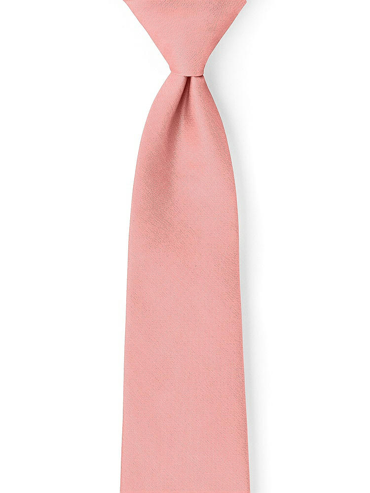 Front View - Apricot Peau de Soie Neckties by After Six