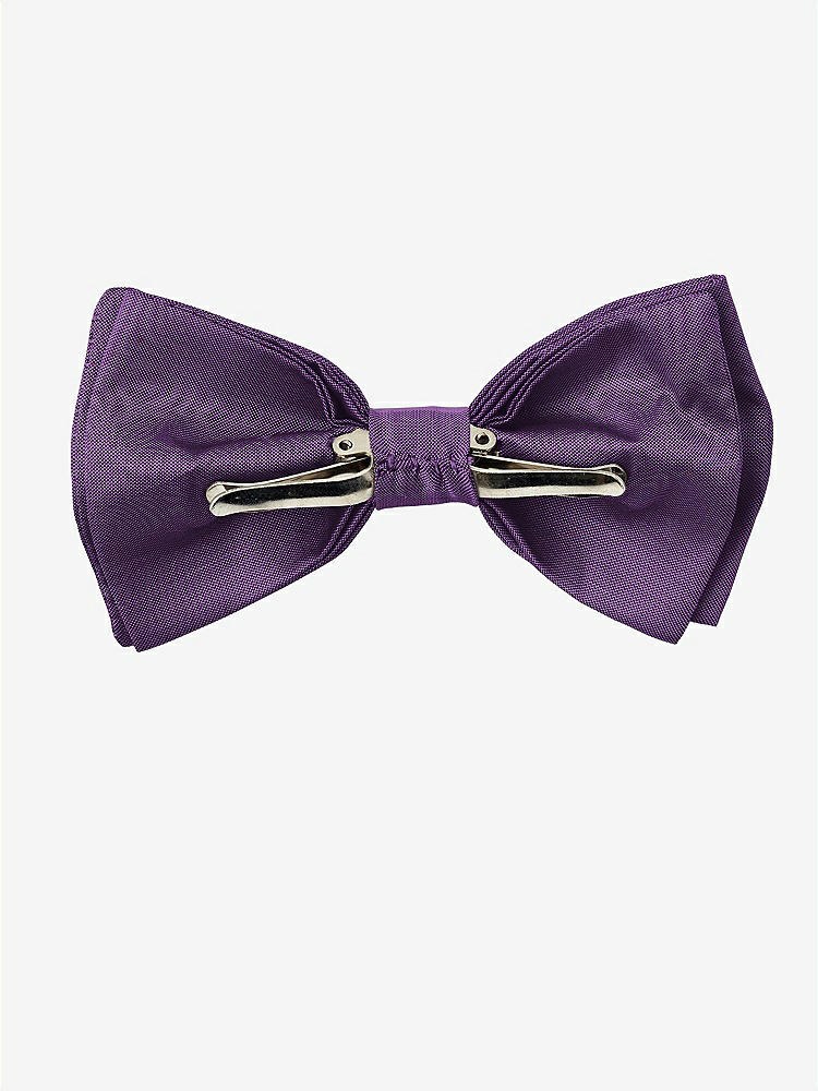 Back View - Majestic Peau de Soie Boy's Clip Bow Tie by After Six