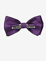 Rear View Thumbnail - Majestic Peau de Soie Boy's Clip Bow Tie by After Six