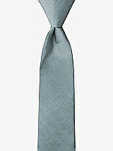 Front View Thumbnail - Breezy Peau de Soie Boy's 14" Zip Necktie by After Six