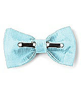 Rear View Thumbnail - Skylark Dupioni Boy's Clip Bow Tie by After Six