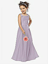 Front View Thumbnail - Lilac Haze Flower Girl Style FL4033