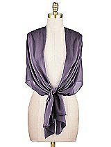 Alt View 2 Thumbnail - Lavender Sheer Crepe Stole