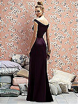 Rear View Thumbnail - Eggplant Lela Rose Bridesmaids Style LR177