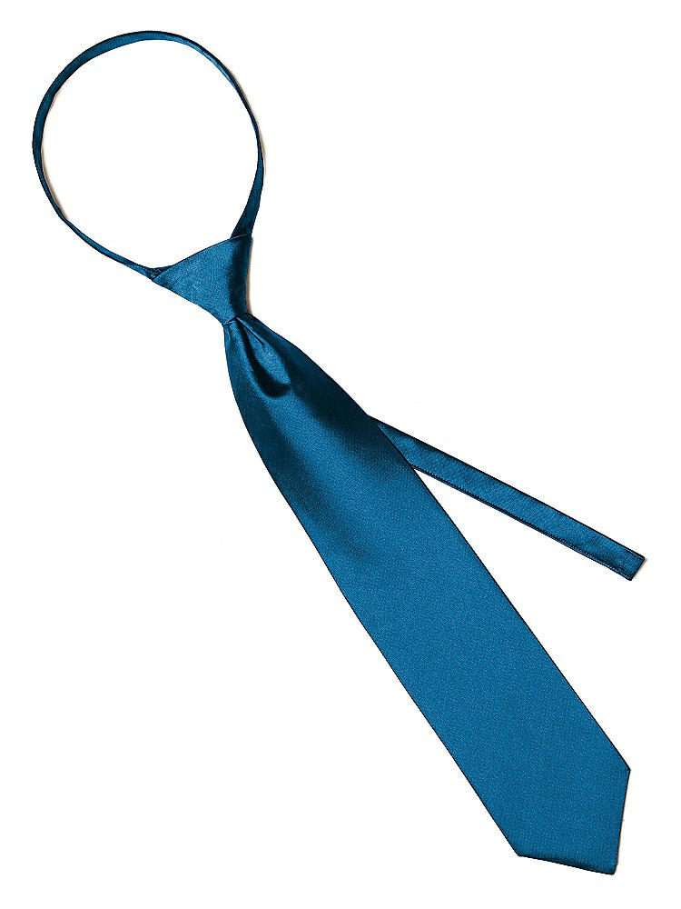 Back View - Ocean Blue Aries Slider Ties by After Six