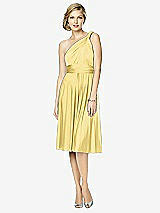 Front View Thumbnail - Buttercup Twist Wrap Convertible Cocktail Dress