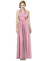 Alt View 7 Thumbnail - Sea Pink Twist Wrap Convertible Maxi Dress