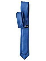 Rear View Thumbnail - Lapis Matte Satin Narrow Ties by After Six