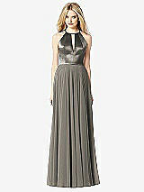 Front View Thumbnail - Mocha After Six Bridesmaid Dress 6705