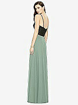 Rear View Thumbnail - Seagrass Chiffon Maxi Skirt