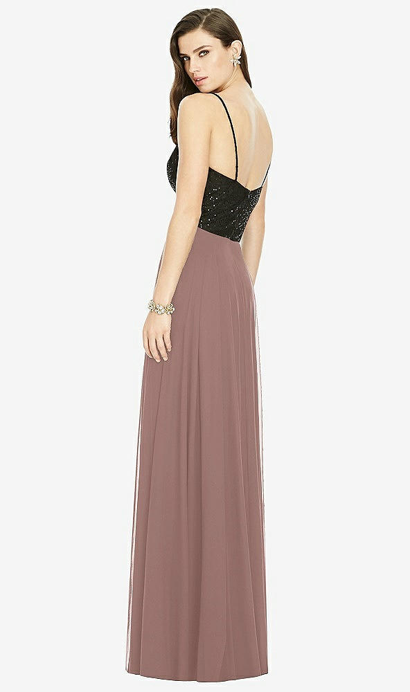 Back View - Sienna Chiffon Maxi Skirt